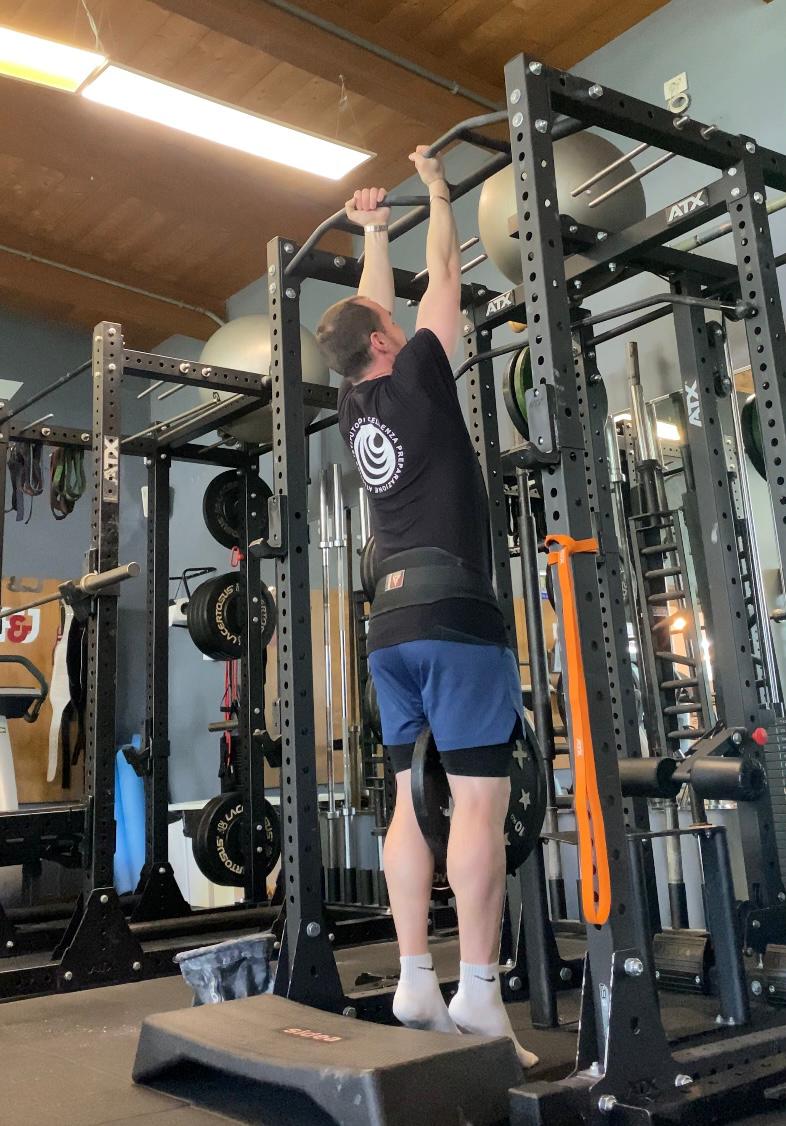 Training in gym