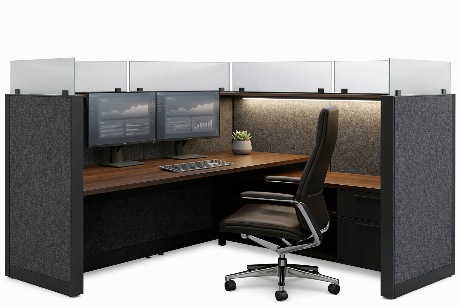 Cubicle Systems variant CS-002 for BPO - office furniture manufacturer Mumbai