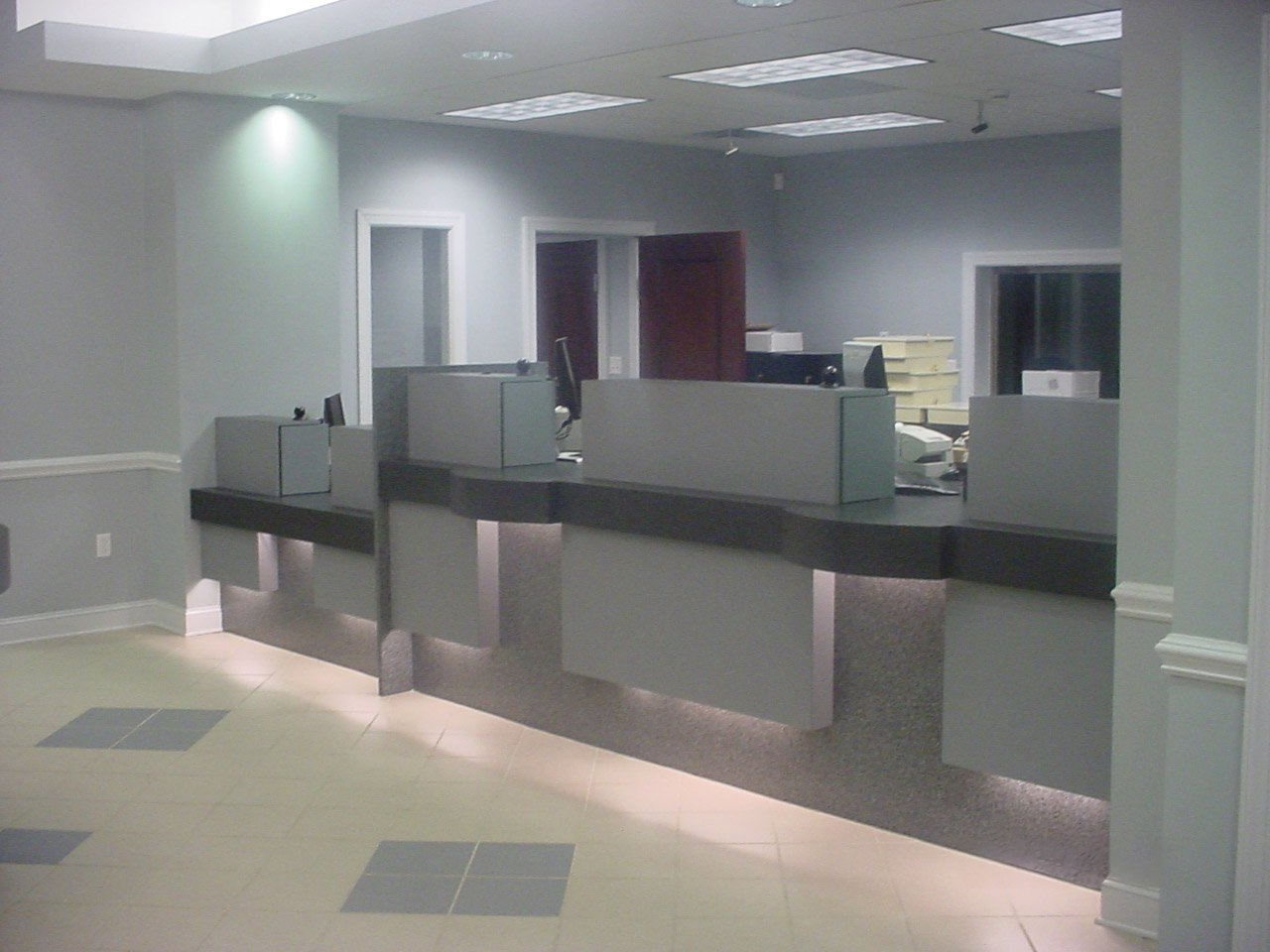 Teller Counters variant TC-002 for Banking - office furniture manufacturer Mumbai