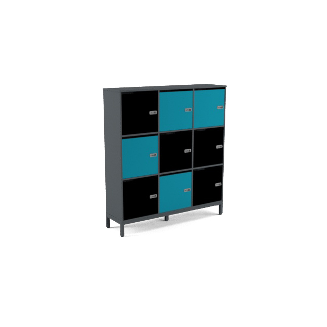 Locker Systems variant LS-004 for Co-working - office furniture manufacturer Mumbai