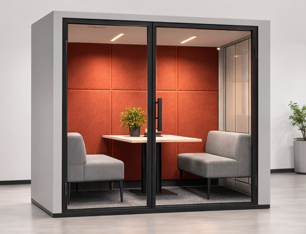 Meeting Booths variant MB-002 for Co-working - office furniture manufacturer Mumbai
