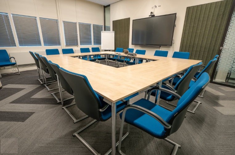 Training Room Setup Training Furniture - Model TRS-001 - modular office furniture Mumbai by Ezeefit Office Systems