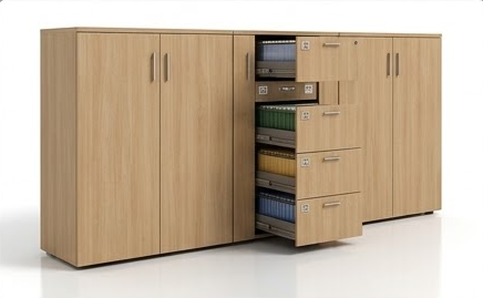 Secure Cabinets Banking Furniture - Model SC-001 - executive office cabin furniture Mumbai by Ezeefit Office Systems