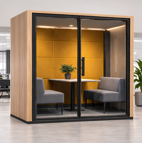 Meeting Pods variant MP-004 for IT & Technology - office furniture manufacturer Mumbai
