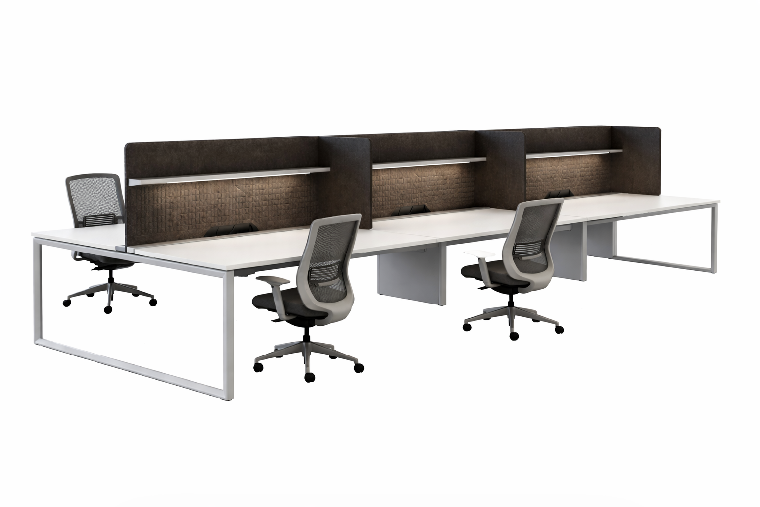 Linear Workstations variant LW-002 for IT & Technology - office furniture manufacturer Mumbai