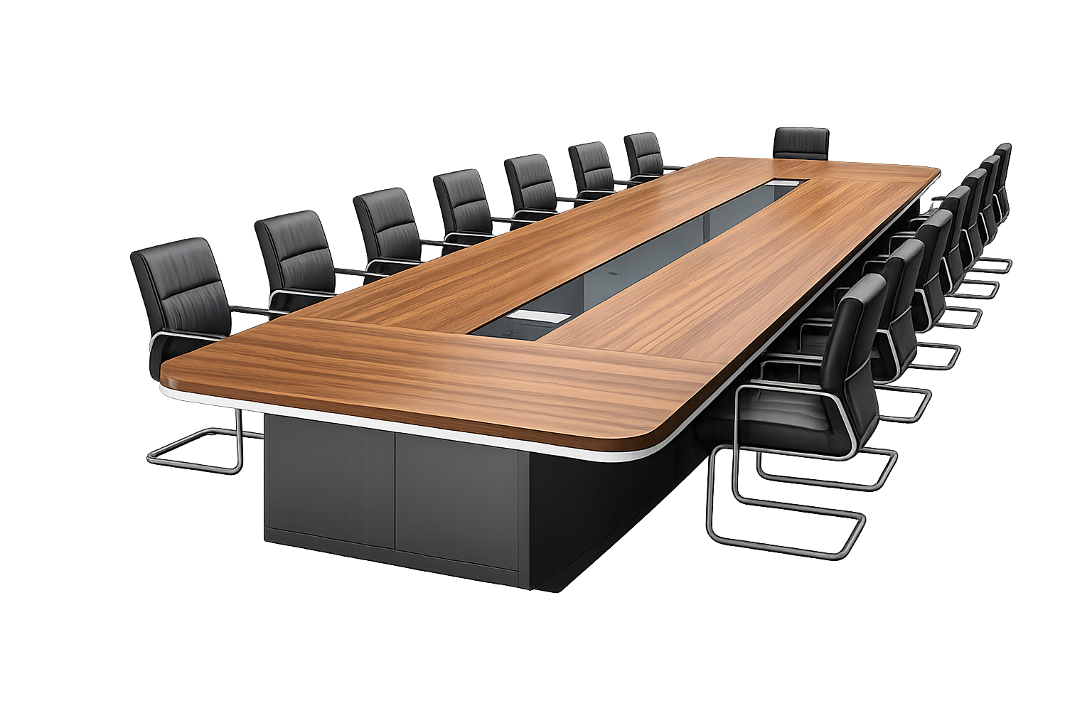Boardroom Tables Executive Furniture - Model BT-001 - conference table office furniture Mumbai by Ezeefit Office Systems