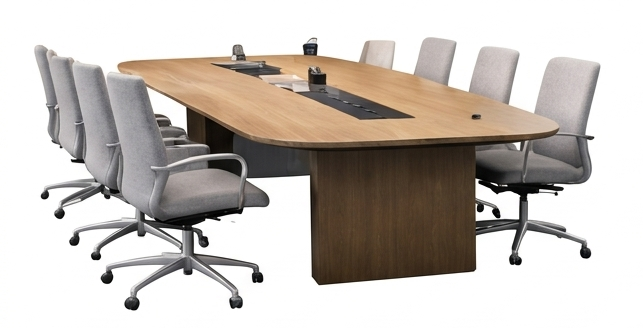 Boardroom Tables variant BT-003 for Corporate HQ - office furniture manufacturer Mumbai