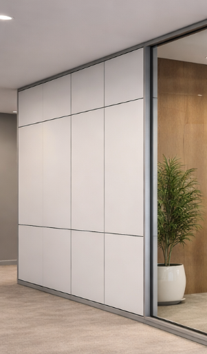 Modular Walls variant MW-003 for Corporate HQ - office furniture manufacturer Mumbai