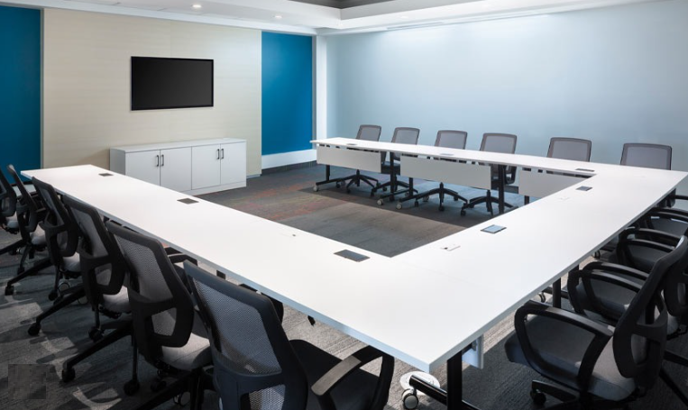 Training Room Setup variant TRS-002 for BPO - office furniture manufacturer Mumbai