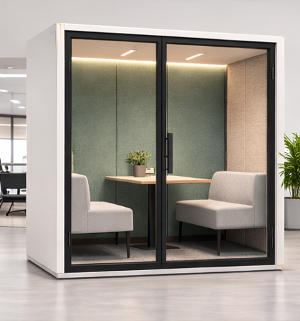 Meeting Booths variant MB-004 for Co-working - office furniture manufacturer Mumbai