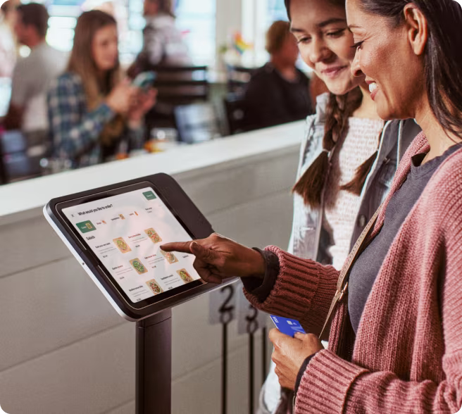 Square Kiosk self-service ordering system