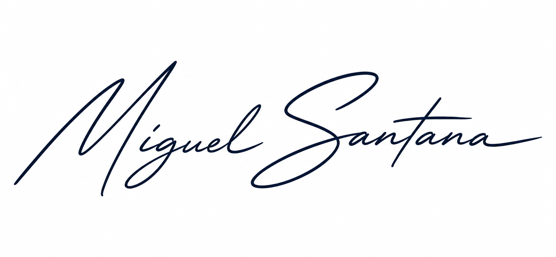 Miguel Santana signature