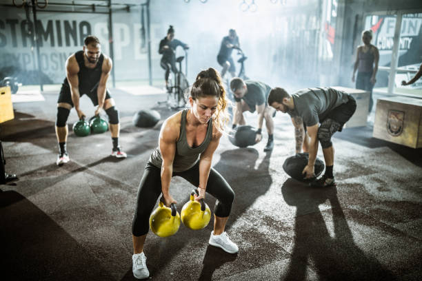 Entraînement kettlebell - CrossFit Saint-Chamond