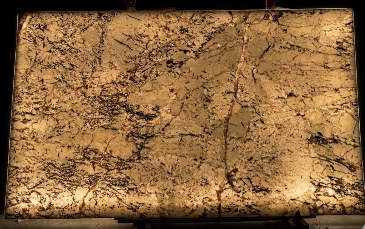 Alaska White Quartzite Backlit