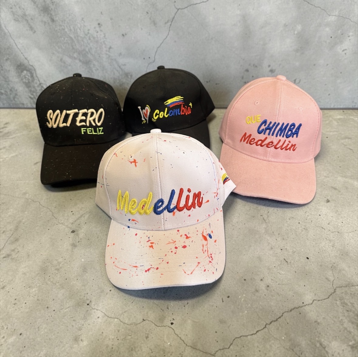 Gorra bordada Medellín