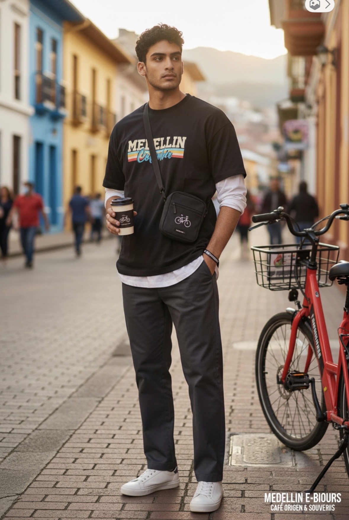 Camiseta Souvenir Medellín