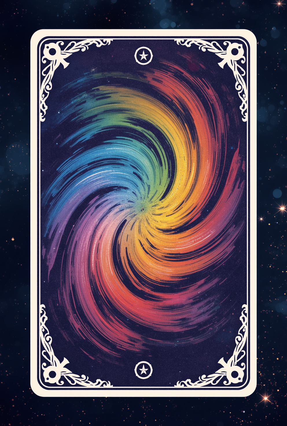 Tarot card back — click to reveal your card