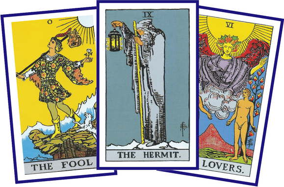 Tarot cards spread