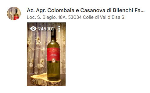 Bottiglia vino