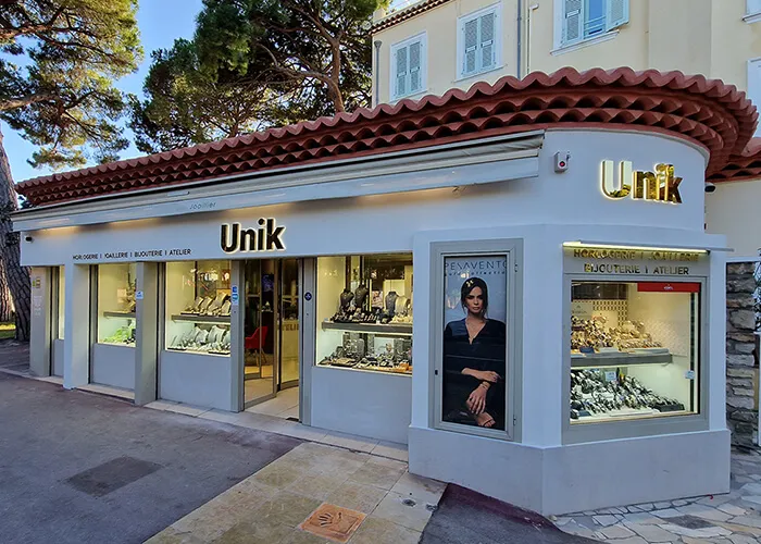 Enseigne Bijouterie Unik — Vincennes (94)