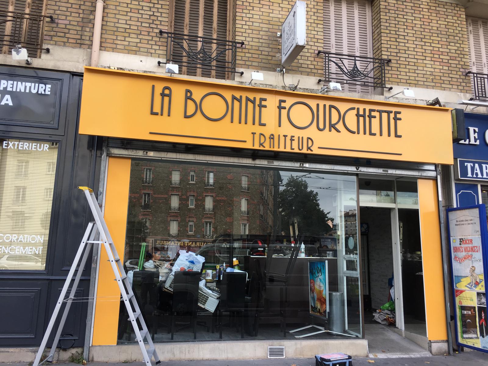 La Bonne Fourchette — réalisation PUB PRO