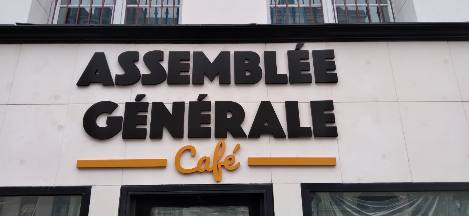 Assemblée Générale Café — réalisation PUB PRO