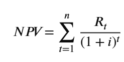 NPV and discount rate sensitivity — lifecycle cost analysis