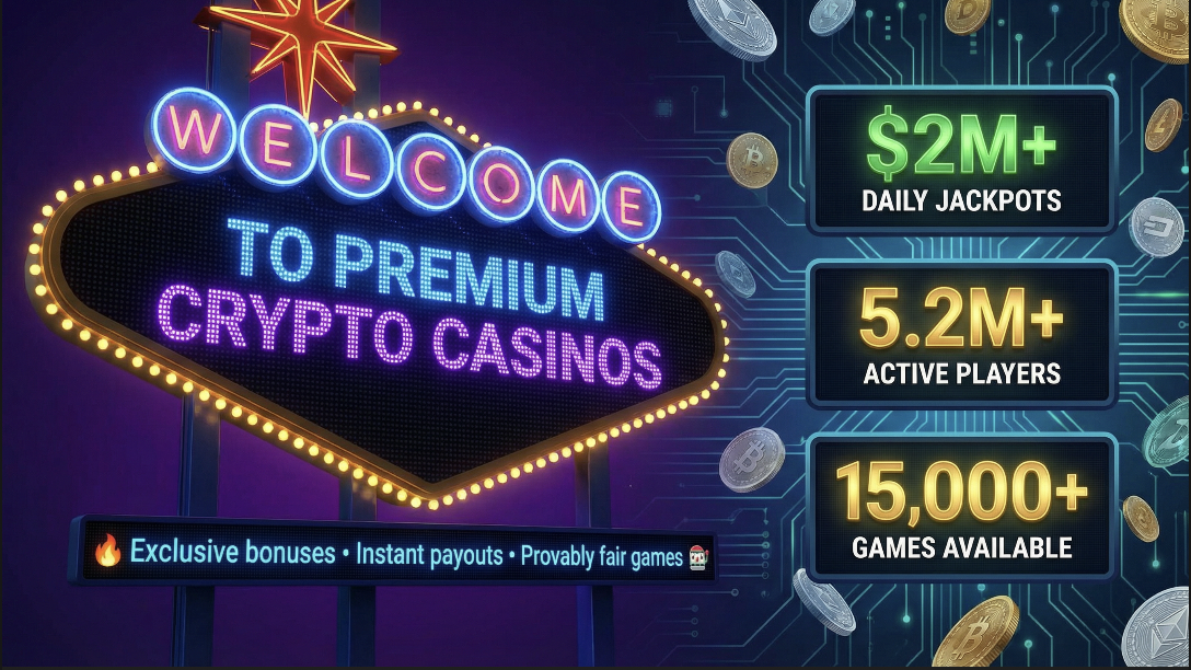 Premium Crypto Casinos