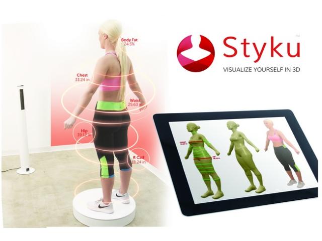 Scanner 3D Styku analyse corporelle Body-Up Nyon — mesures précises transformation