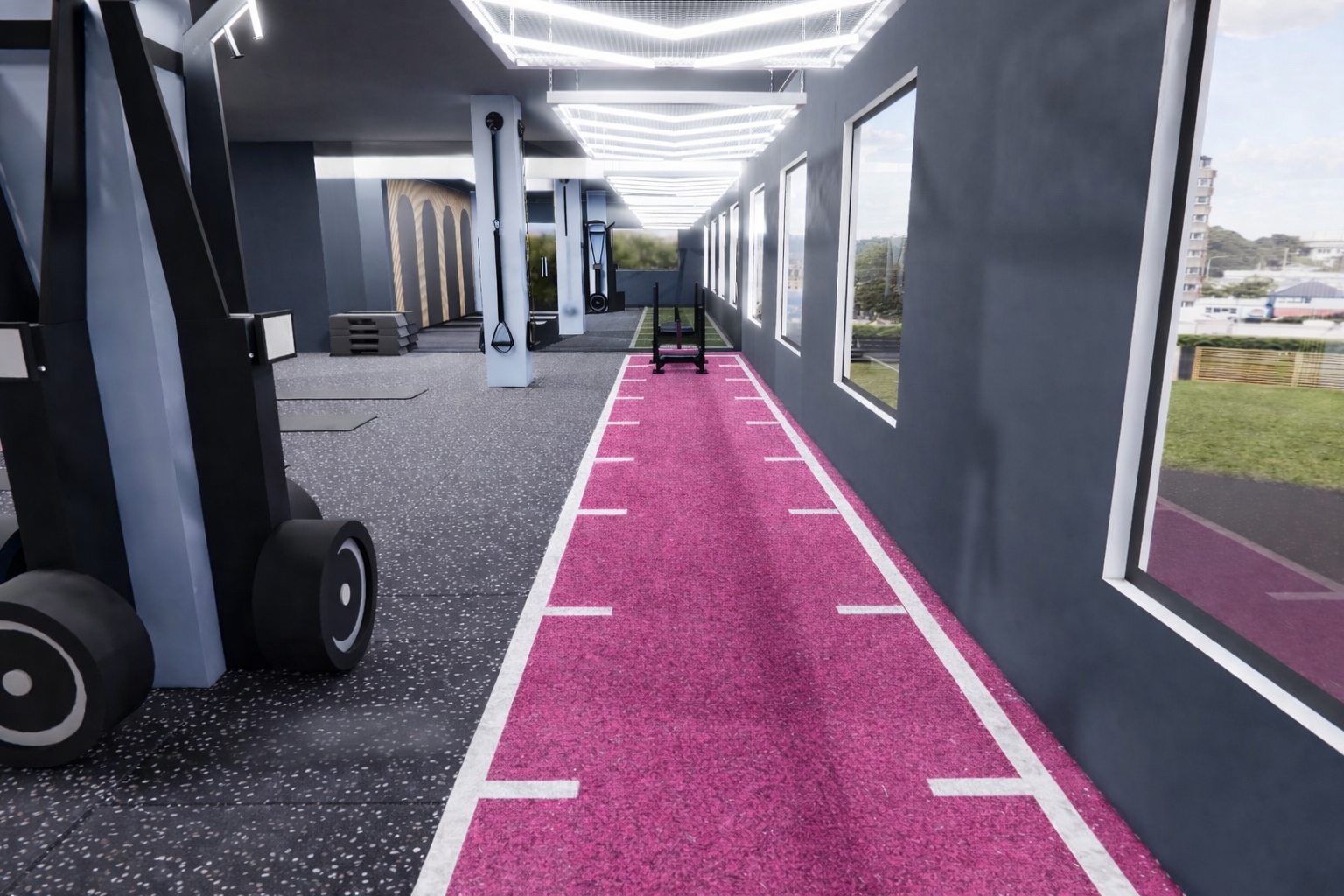 Piste de Sprint & Cardio
