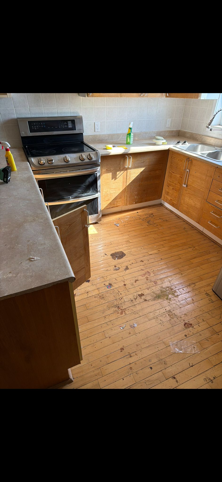 Kitchen Deep Clean — Before