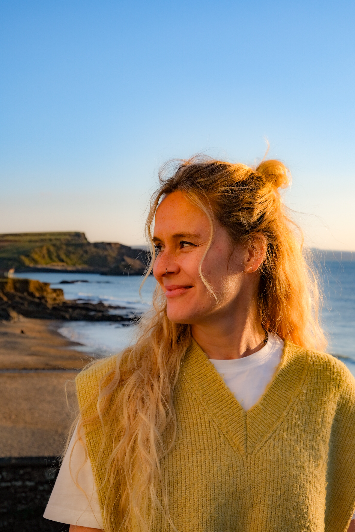 Jax on the Cornwall coast