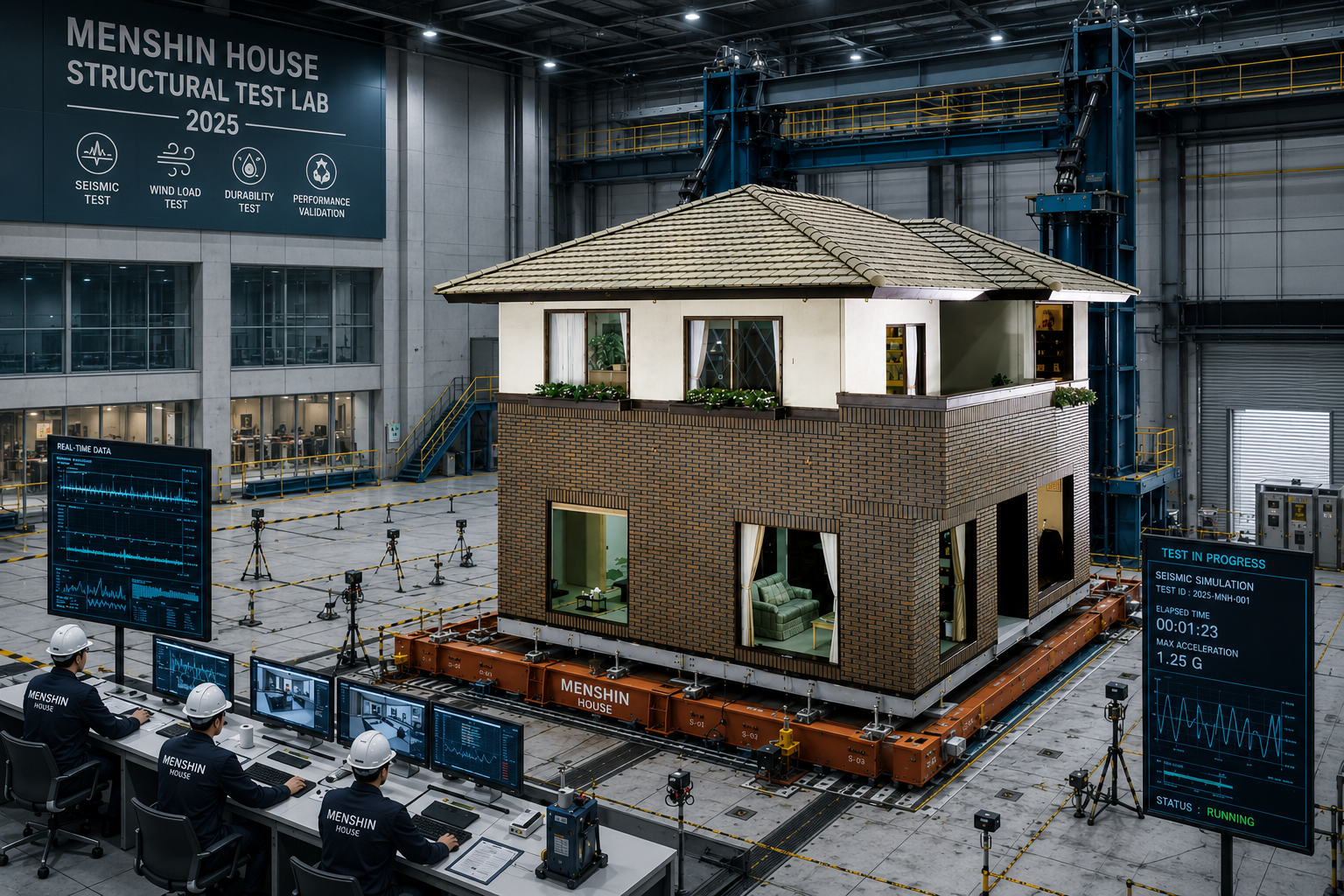 Menshin Structural Test Lab