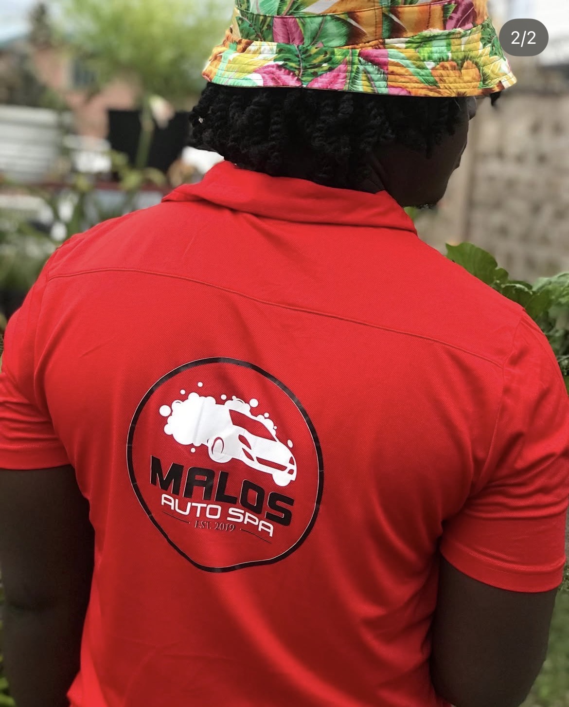 Malo at his Malos Auto Spa — entrepreneur in T&T