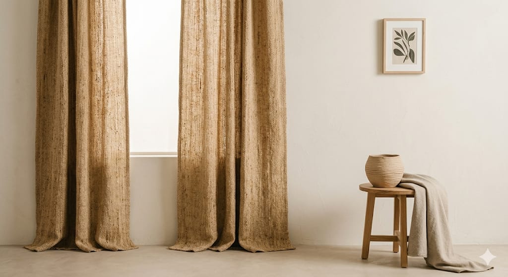 Jute Curtains by JuteLux – photo 1