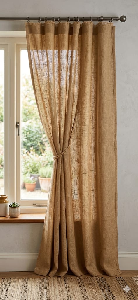 Jute Curtains by JuteLux – photo 4