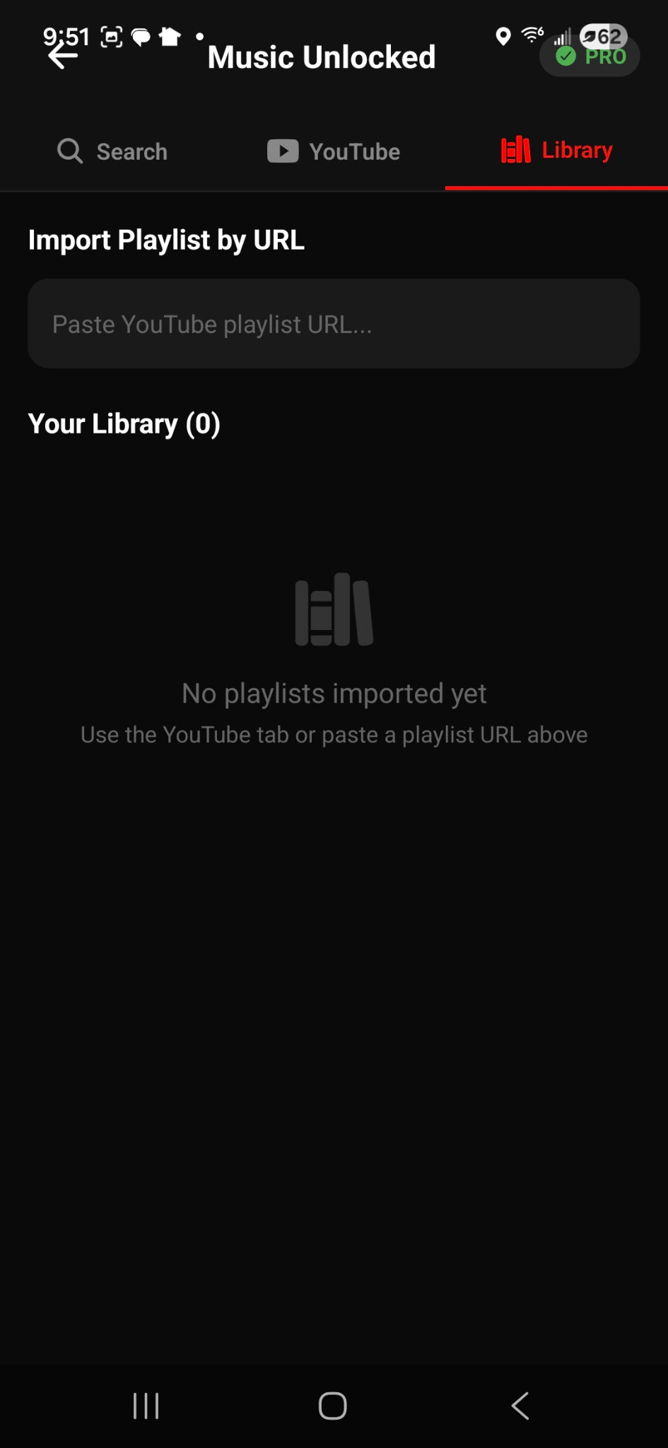 Import YouTube Playlists
