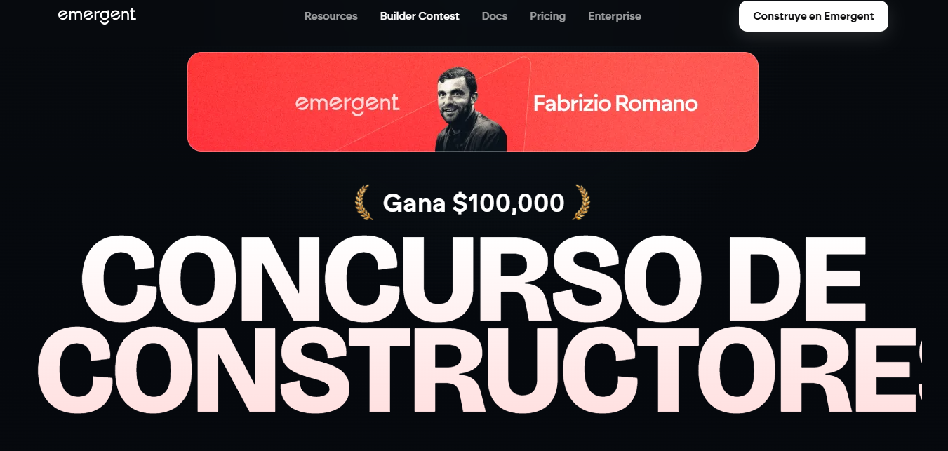 Builder's Contest de Emergent · Radar Docente representa a Chile