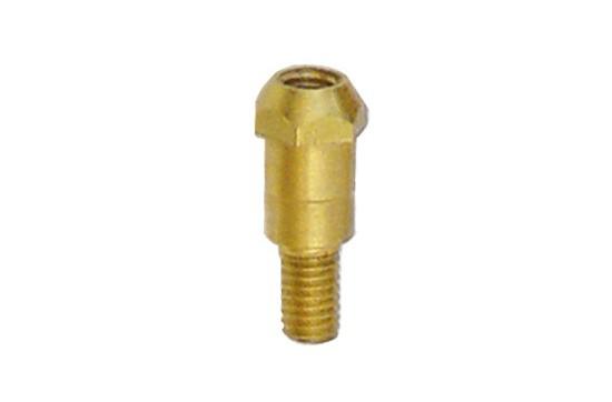 Brass Gas Adapter Dual Thread Male/Female