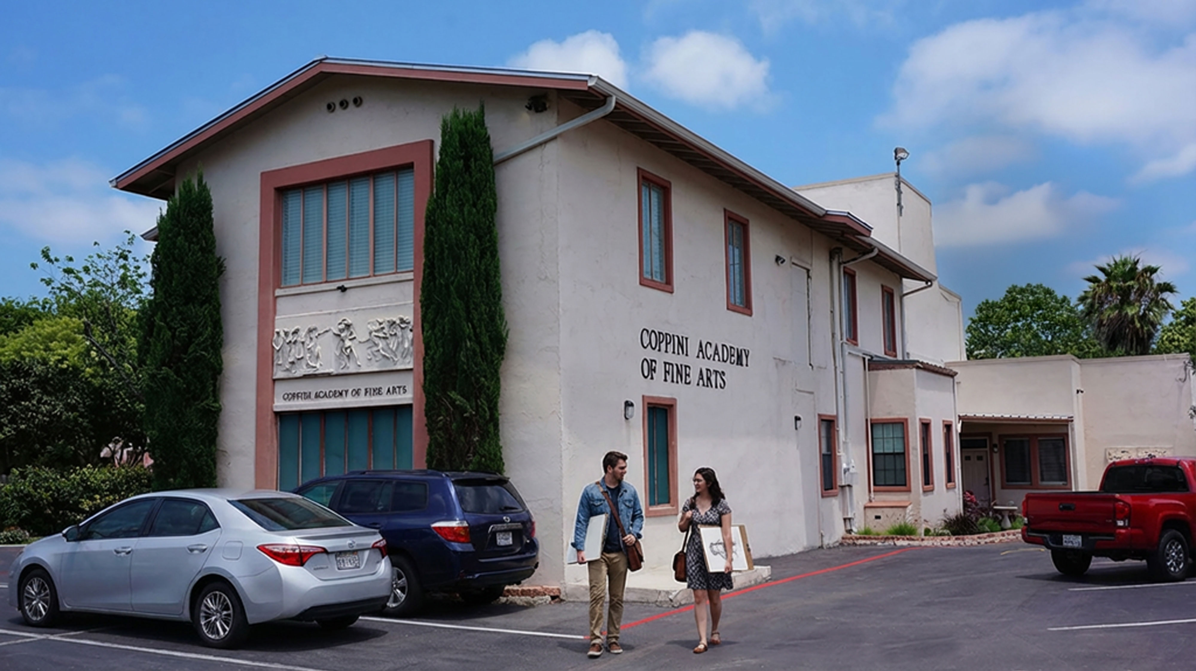 The Coppini Academy of Fine Art building — Celebrating 80 Years (1945–2025)