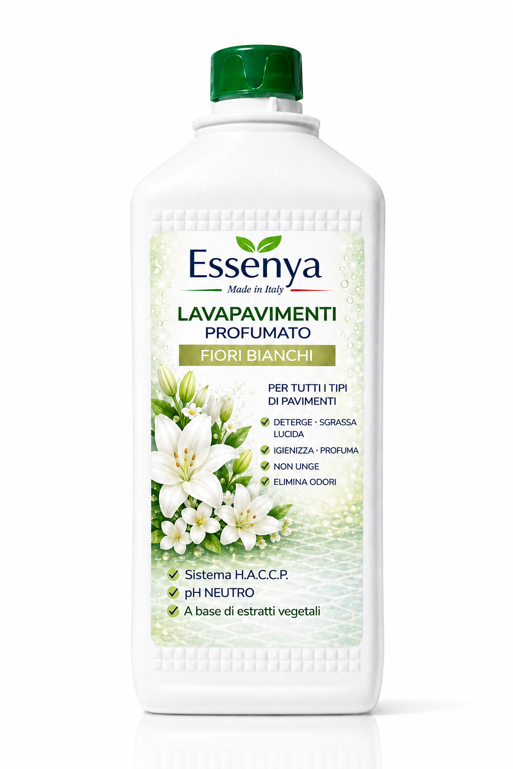 Lavapavimenti Fiori Bianchi