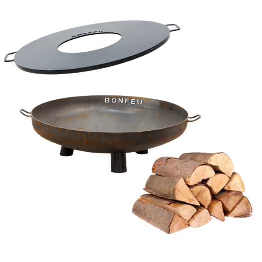 Brasero à bois