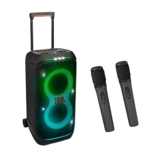 Enceinte JBL + 2 micros