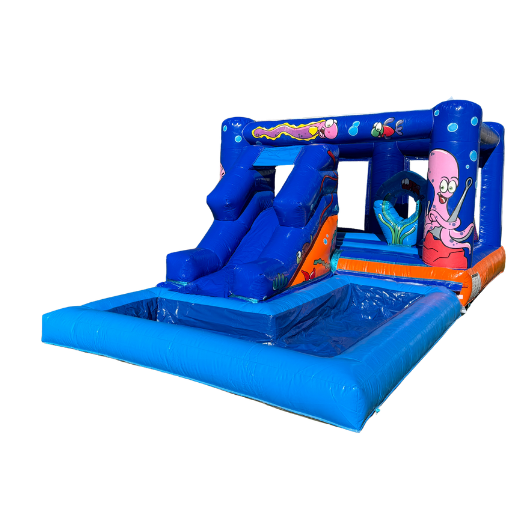 Jeu gonflable Marin