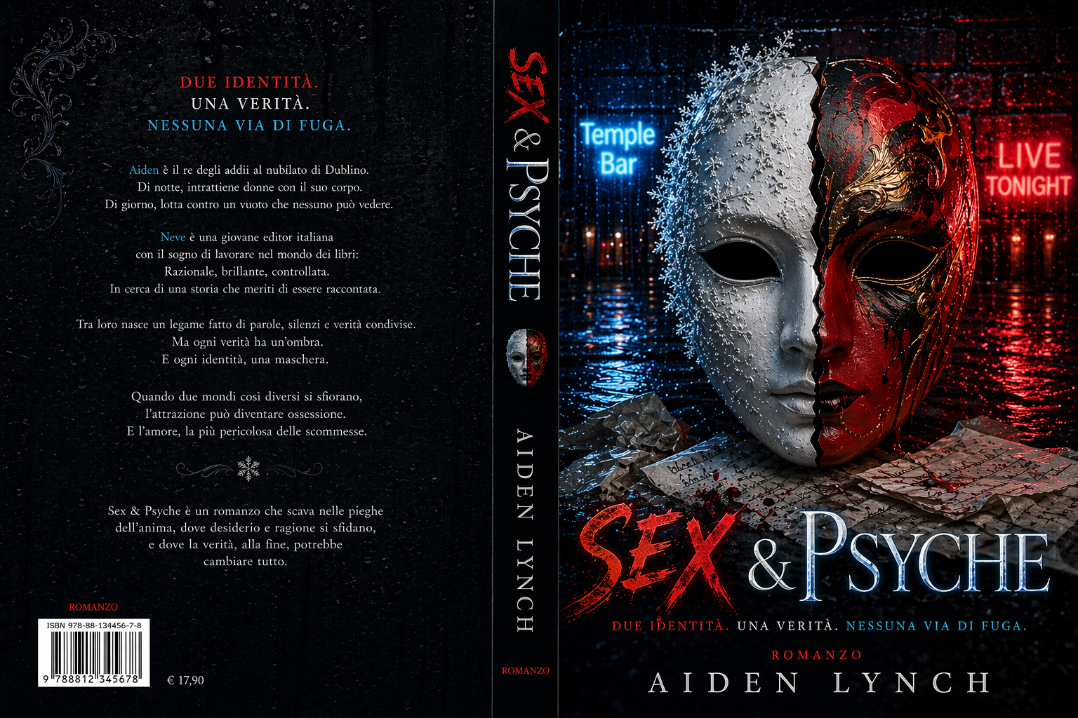 Cover del romanzo Sex & Psyche di Aiden Lynch