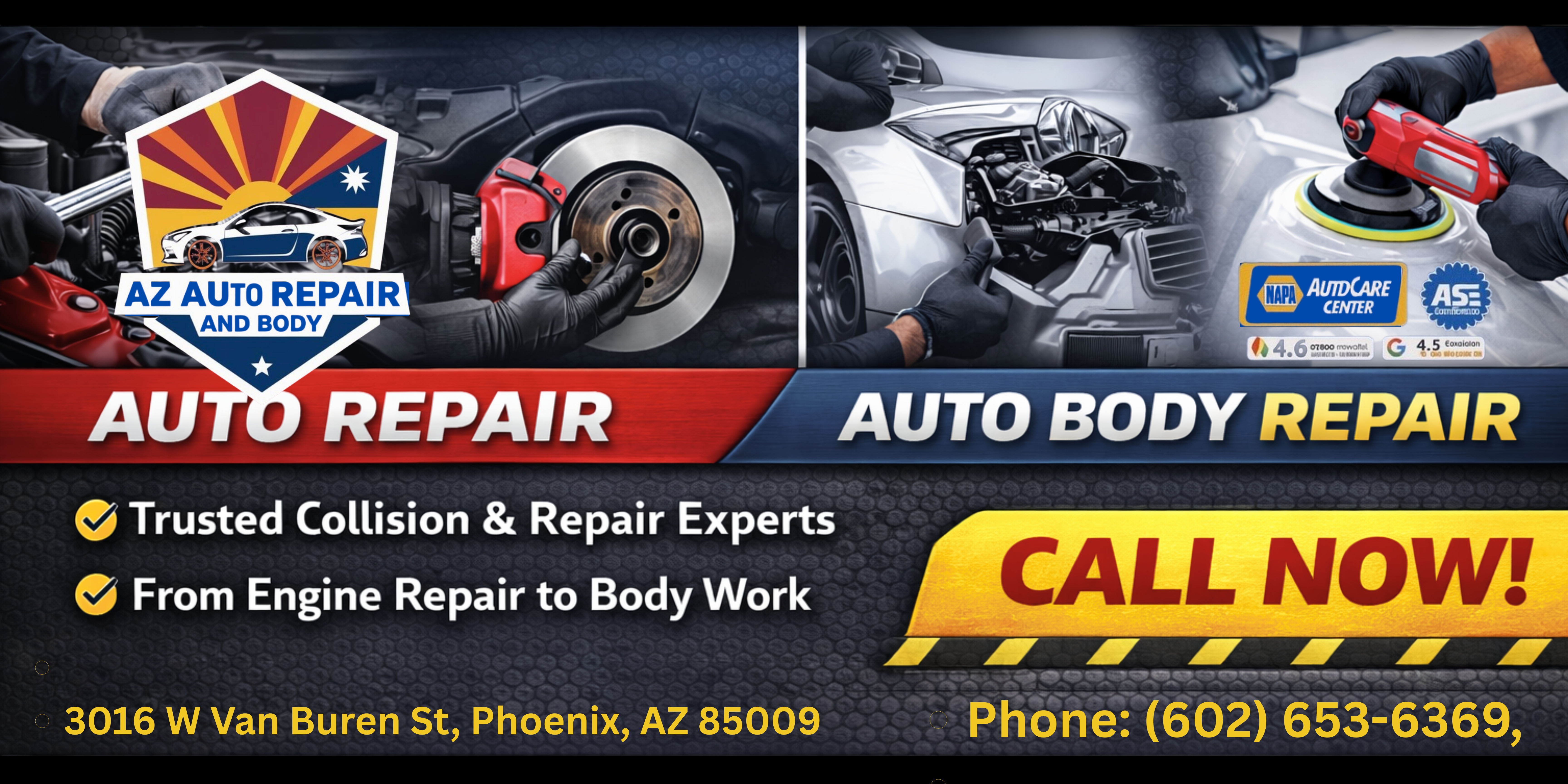 AZ Auto Body & Repair - Professional Auto Services