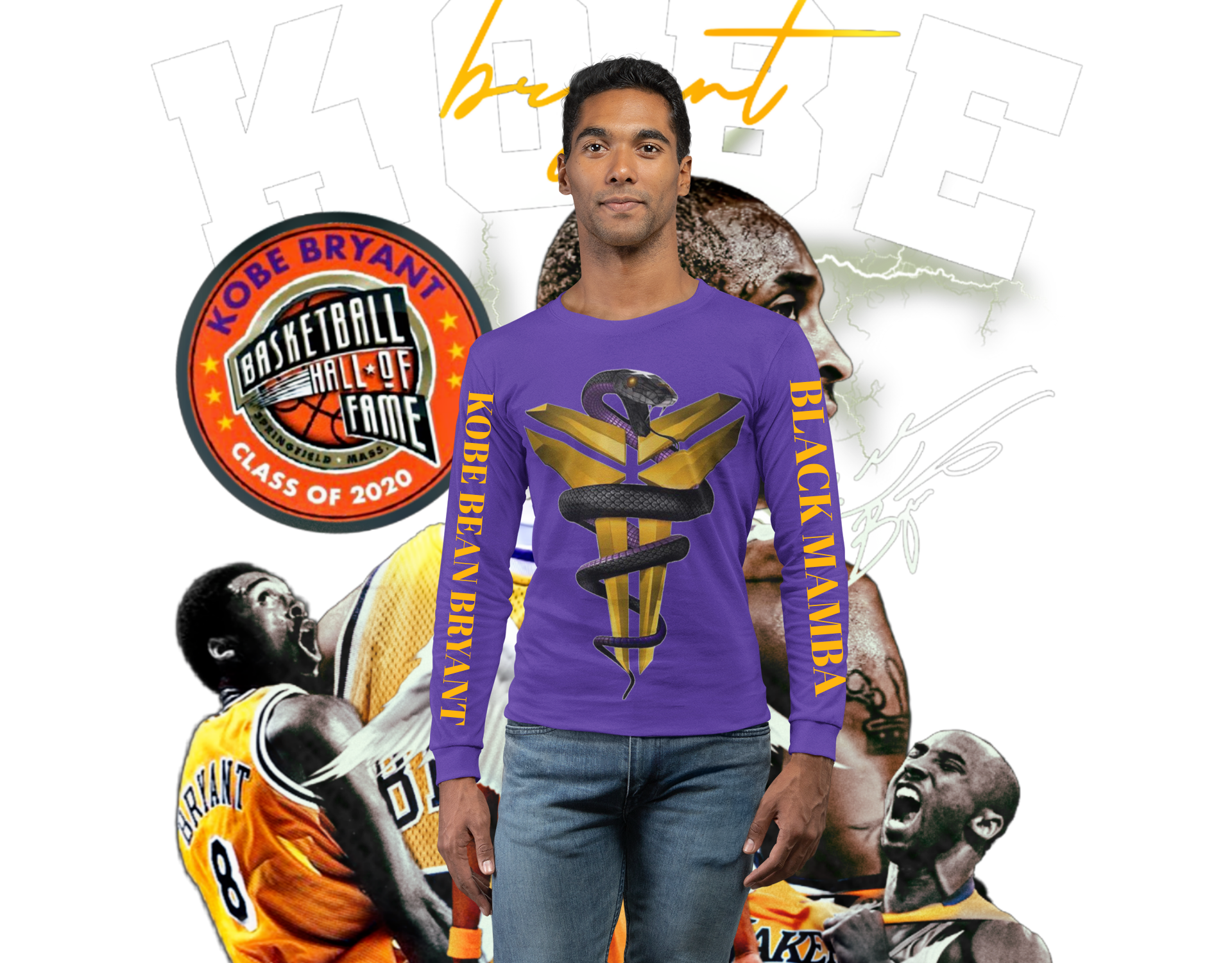 Black Mamba Hall of Fame Long Sleeve - Purple