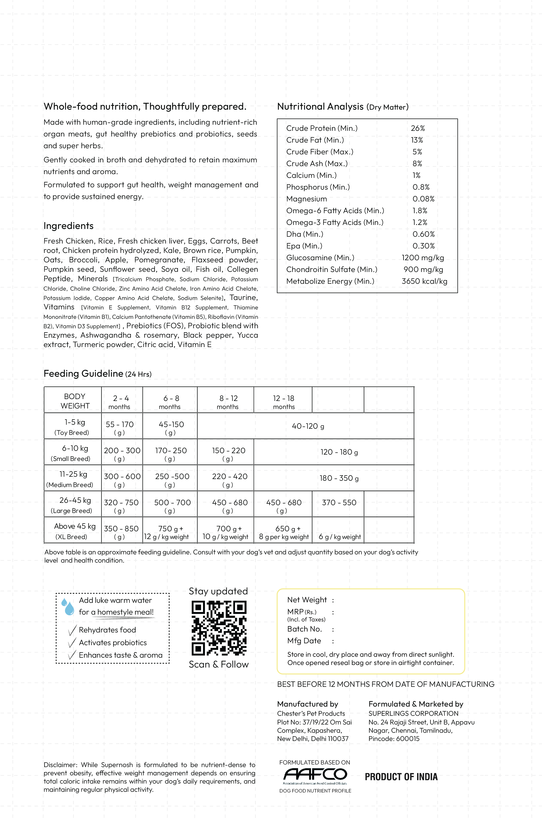 Fish & Chicken Formula 4