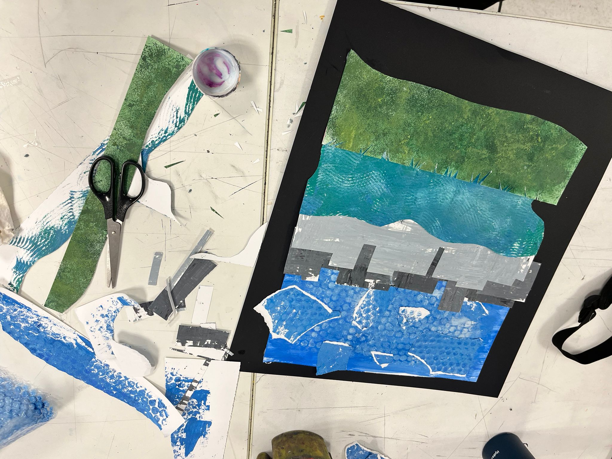 Workshop - Landscape Collage