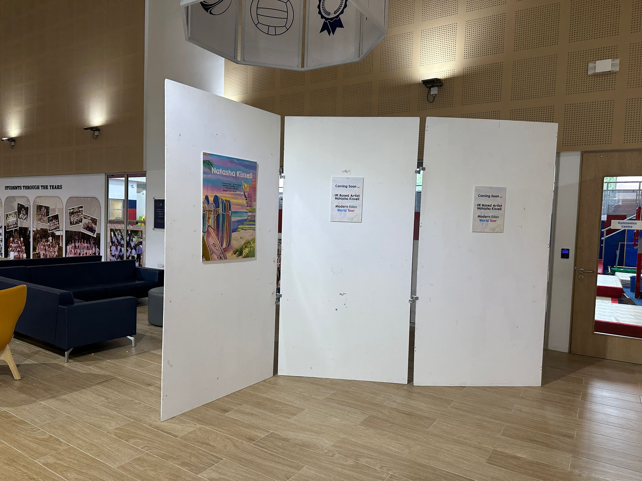 Exhibition Setup - Entrance